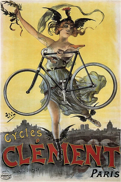 Cycles Clement, 1898. Artist: Paleologue (Paleologu), Jean de (1855-1942)