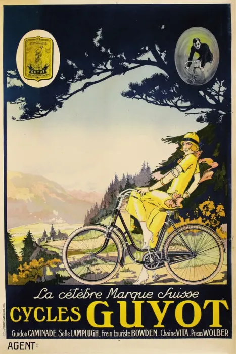 Framed Print : Cycles Guyot, c. 1920. Creator: Anonymous Framed Print : Cycles Guyot, c. 1920. Creator: Anonymous