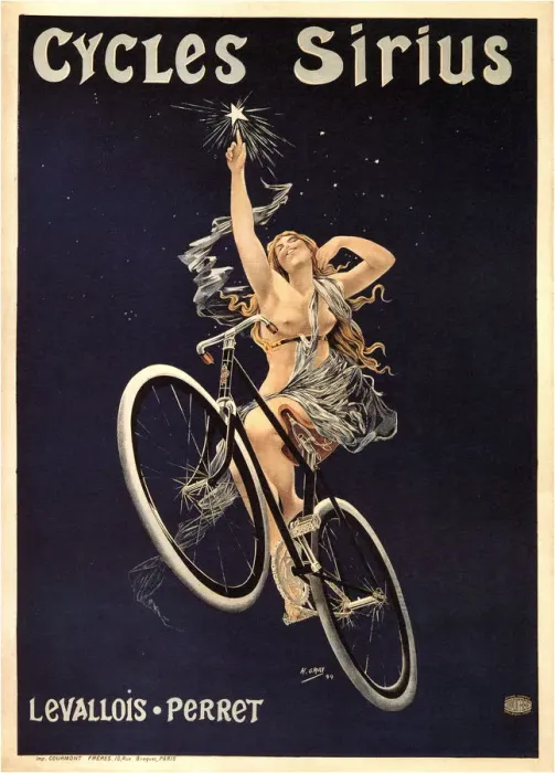 Framed Print : Cycles Sirius, 1899. Artist: Gray (Boulanger), Henri (1858-1924) Framed Print : Cycles Sirius, 1899. Artist: Gray (Boulanger), Henri (1858-1924)