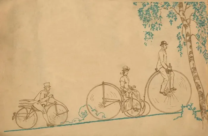 Framed Print : Cycling 1839-1939 back cover, 1939 Framed Print : Cycling 1839-1939 back cover, 1939