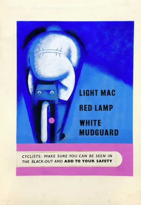 Framed Print : Cyclists - make sure you can be seen in the blackout, WWII road safety poster, between 1939-1946 Framed Print : Cyclists - make sure you can be seen in the blackout, WWII road safety poster, between 1939-1946