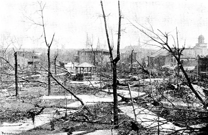 Framed Print : The Cyclone at Louisville, Kentucky, United States: Baxter Park, 1890. Creator: Unknown Framed Print : The Cyclone at Louisville, Kentucky, United States: Baxter Park, 1890. Creator: Unknown