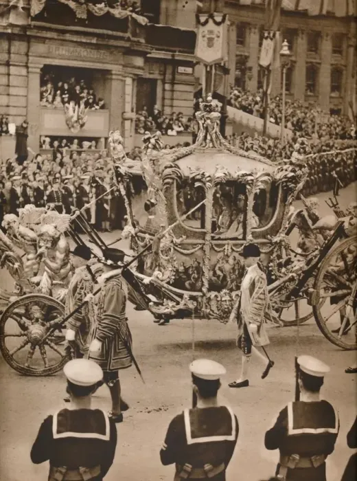 Framed Print : Cynosure of All Eyes in the Processions: The State Coach, 1937 Framed Print : Cynosure of All Eyes in the Processions: The State Coach, 1937