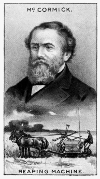 Framed Print : Cyrus Hall McCormick, Irish American farmer, inventor, businessman, and marketer, (c1924) Framed Print : Cyrus Hall McCormick, Irish American farmer, inventor, businessman, and marketer, (c1924)