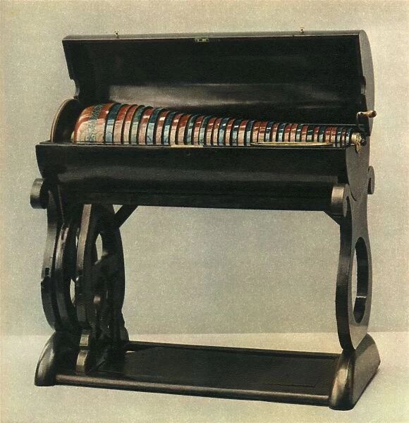 Czech glass harmonica from the first half of the nineteenth century, 1948