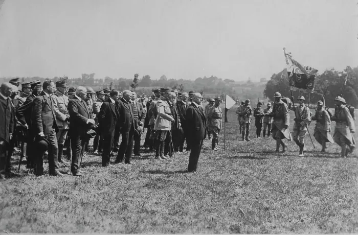 Framed Print : Czechoslovaks, France, 30 Jun 1918. Creator: Bain News Service Framed Print : Czechoslovaks, France, 30 Jun 1918. Creator: Bain News Service