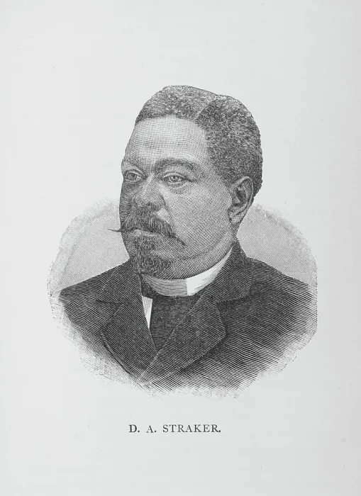 Framed Print : D. A. Straker, 1887. Creator: Unknown Framed Print : D. A. Straker, 1887. Creator: Unknown