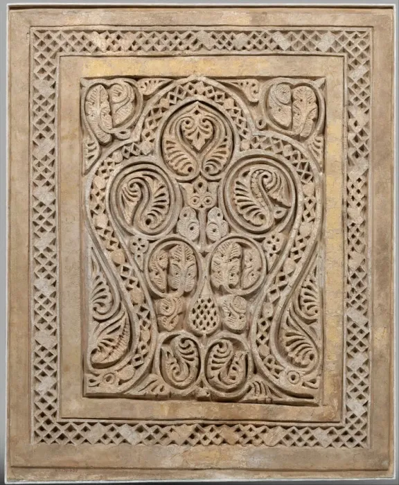 Framed Print : Dado Panel, Iran, 10th century. Creator: Unknown Framed Print : Dado Panel, Iran, 10th century. Creator: Unknown