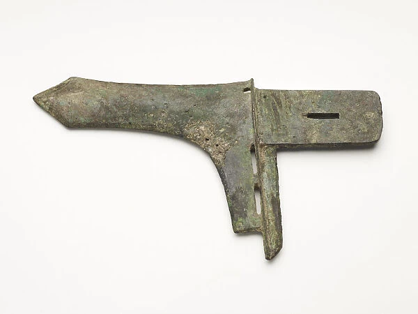 Dagger-axe (ge), Eastern Zhou to Western Han dynasty, 770 BCE-9 CE. Creator: Unknown