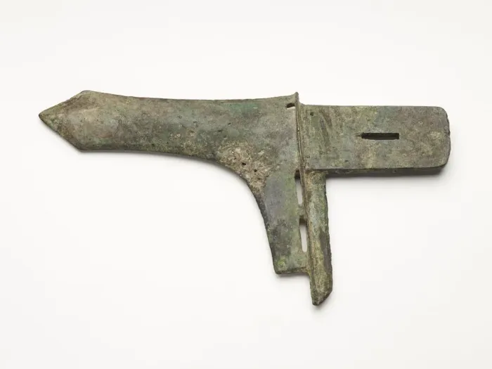 Framed Print : Dagger-axe (ge), Eastern Zhou to Western Han dynasty, 770 BCE-9 CE. Creator: Unknown Framed Print : Dagger-axe (ge), Eastern Zhou to Western Han dynasty, 770 BCE-9 CE. Creator: Unknown