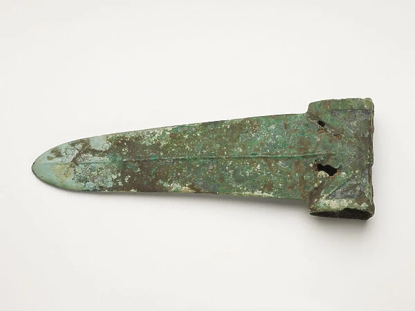 Dagger-axe (ge), Late Shang dynasty, ca. 12th-11th century BCE. Creator: Unknown