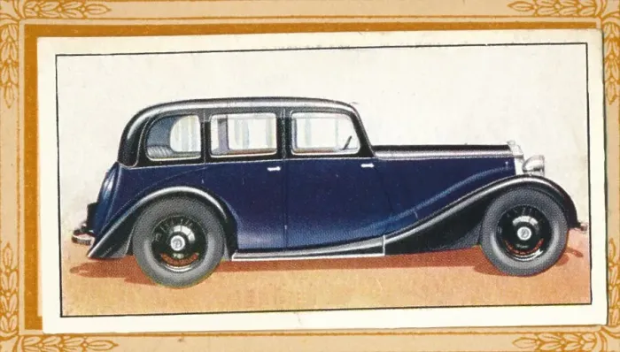 Framed Print : Daimler 15 Saloon, c1936 Framed Print : Daimler 15 Saloon, c1936