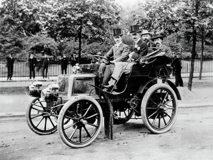 Framed Print : Daimler, 1899 Framed Print : Daimler, 1899