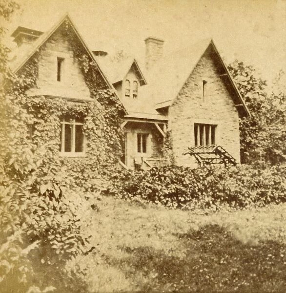 Dairy Cottage, Prospect Park, Brooklyn, N. Y. c1880s. Creator: Unknown