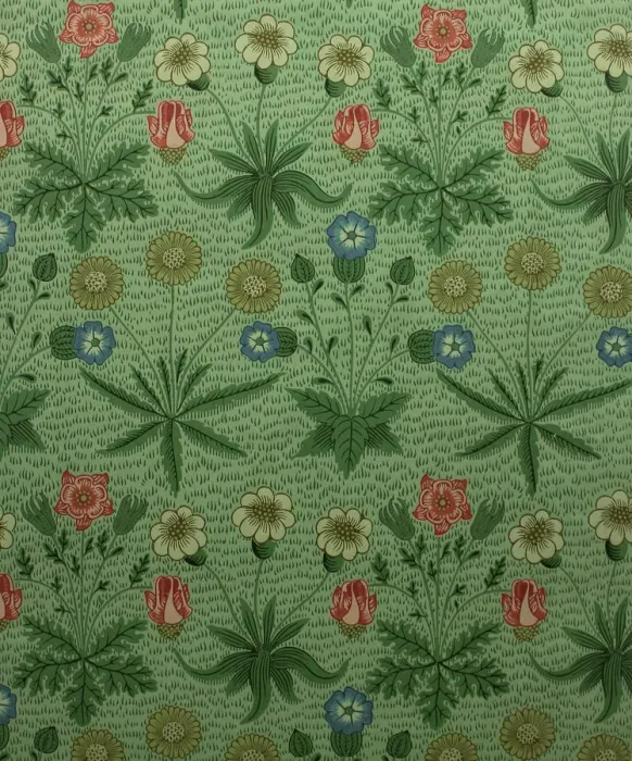 Framed Print : Daisy (Marguerite), block-printed wallpaper, 1862. Creator: Morris, William, Morris Tapestry Works Framed Print : Daisy (Marguerite), block-printed wallpaper, 1862. Creator: Morris, William, Morris Tapestry Works