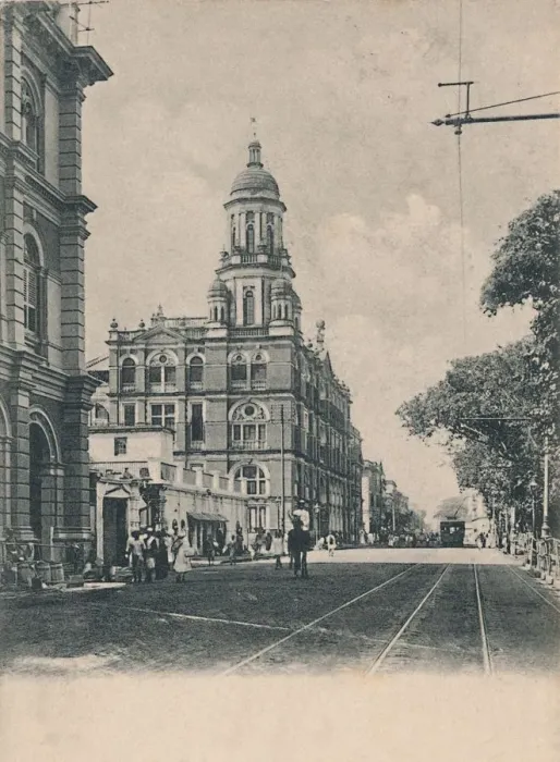 Framed Print : Dalhousie Square, Calcutta, 1904. Creator: Johnston & Hoffmann Framed Print : Dalhousie Square, Calcutta, 1904. Creator: Johnston & Hoffmann
