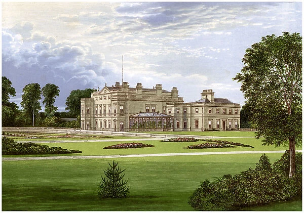 Dalton Hall, near Beverley, Yorkshire, home of Lord Hotham, c1880