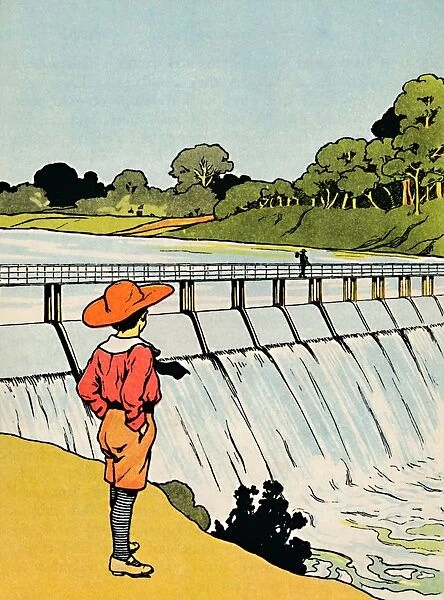 The Dam, 1912. Artist: Charles Robinson