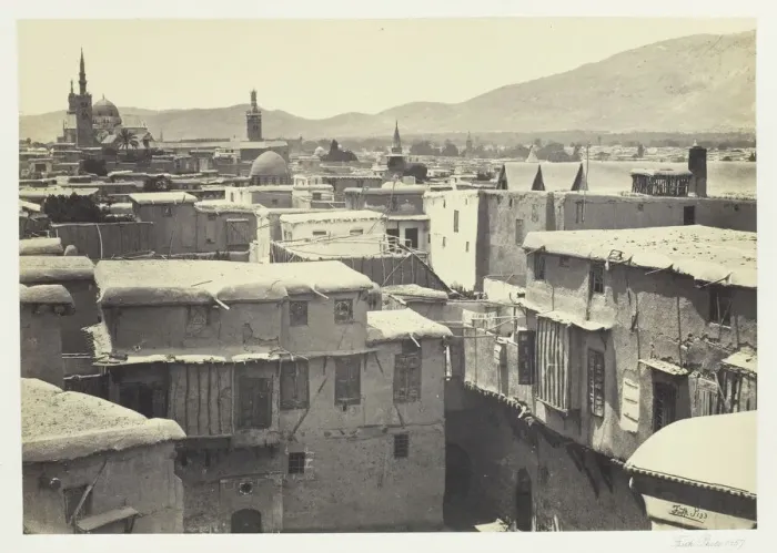 Framed Print : Damascus, 1857. Creator: Francis Frith Framed Print : Damascus, 1857. Creator: Francis Frith
