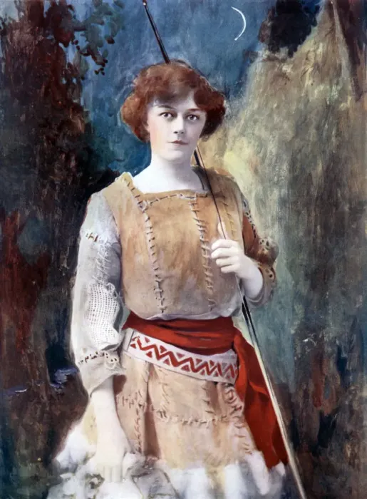 Framed Print : Dame Irene Vanbrugh in The Admirable Crichton, c1902. Artist: Ellis & Walery Framed Print : Dame Irene Vanbrugh in The Admirable Crichton, c1902. Artist: Ellis & Walery