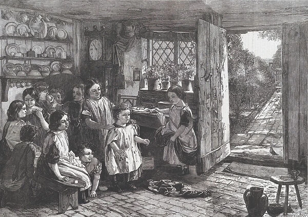 The Dames Absence, from 'Illustrated London News', July 4, 1857