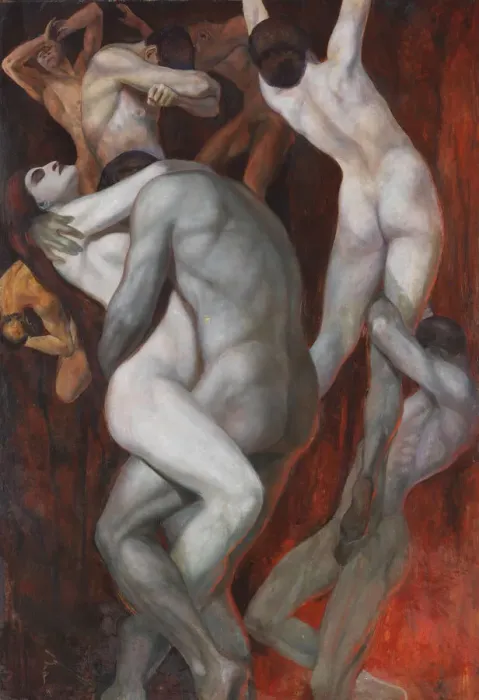 Framed Print : The Damned, c. 1910. Creator: Rechberg, Arnold (1879-1947) Framed Print : The Damned, c. 1910. Creator: Rechberg, Arnold (1879-1947)
