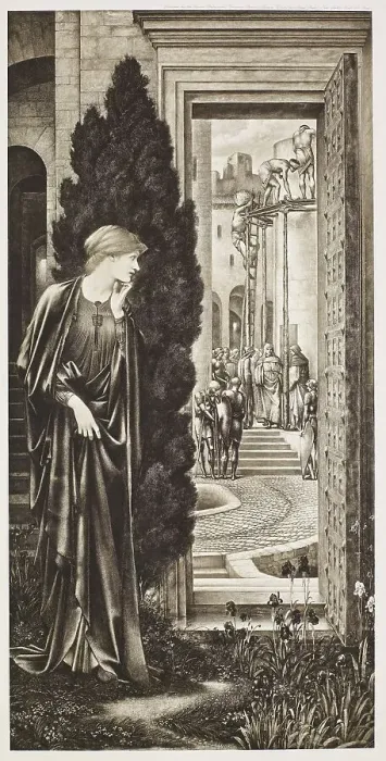 Framed Print : Danae and the Brazen Tower, c1883, (1900). Creator: Unknown Framed Print : Danae and the Brazen Tower, c1883, (1900). Creator: Unknown