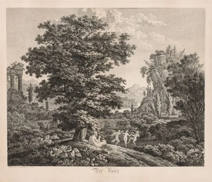 Framed Print : The Dance, 1799. Creator: Carl Wilhelm I Kolbe (German, 1757-1835) Framed Print : The Dance, 1799. Creator: Carl Wilhelm I Kolbe (German, 1757-1835)