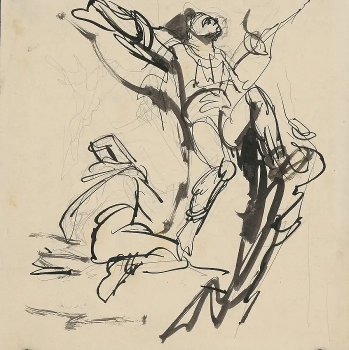 Framed Print : Dance, 1940-1944. Creator: Jan Novak Framed Print : Dance, 1940-1944. Creator: Jan Novak