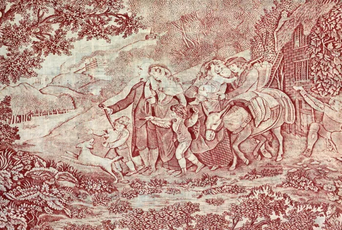 Framed Print : The Dance and The Departure Illustrations from The Deserted Village, England, 1790 / 1800 Framed Print : The Dance and The Departure Illustrations from The Deserted Village, England, 1790 / 1800