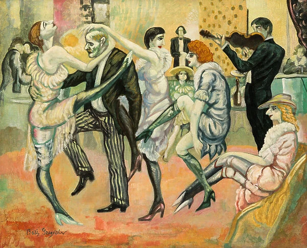 At the Dance Hall, 1913-1914