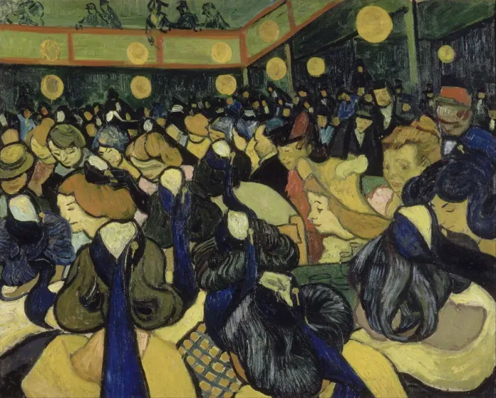 Framed Print : The Dance Hall in Arles, 1888. Artist: Gogh, Vincent, van (1853-1890) Framed Print : The Dance Hall in Arles, 1888. Artist: Gogh, Vincent, van (1853-1890)
