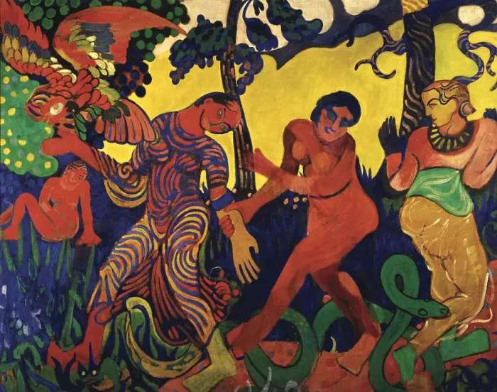 Framed Print : The Dance (La Danse), 1906. Creator: Andre Derain Framed Print : The Dance (La Danse), 1906. Creator: Andre Derain