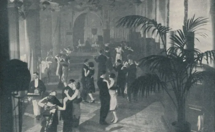 Framed Print : Dance, Song and Supper in Underground Halls of Pleasure, c1935. Artist: Sport & General Framed Print : Dance, Song and Supper in Underground Halls of Pleasure, c1935. Artist: Sport & General