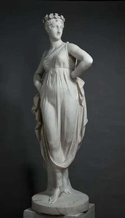 Framed Print : Dancer, 1811-1812. Creator: Canova, Antonio (1757-1822) Framed Print : Dancer, 1811-1812. Creator: Canova, Antonio (1757-1822)
