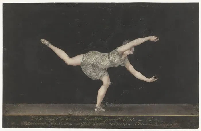 Framed Print : Dancer Annette Köbler performing the Pas-de-Shawl, 1812. Creator: Bartholomeus Ziesenis Framed Print : Dancer Annette Köbler performing the Pas-de-Shawl, 1812. Creator: Bartholomeus Ziesenis