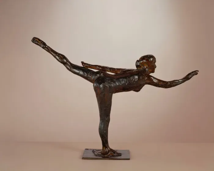 Framed Print : Dancer: Arabesque on Right Leg, Left Arm in Line, c. 1877-1885 / cast c. 1919-1931 Framed Print : Dancer: Arabesque on Right Leg, Left Arm in Line, c. 1877-1885 / cast c. 1919-1931