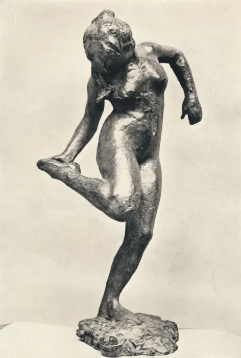 Framed Print : Dancer Looking at the Sole of Her Right Foot, c1900. Artist: Edgar Degas Framed Print : Dancer Looking at the Sole of Her Right Foot, c1900. Artist: Edgar Degas