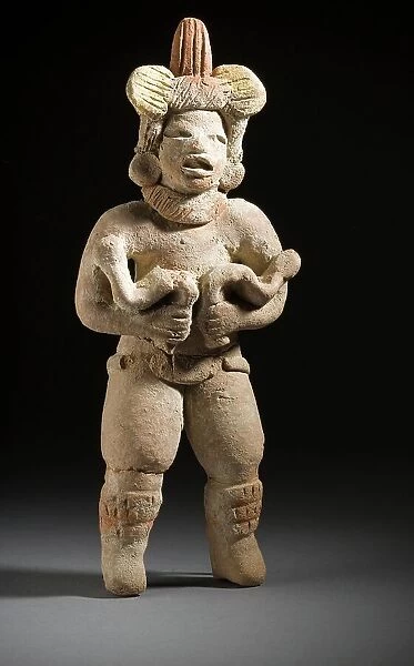 Dancer with Snakes, 1000-500 BCE. Creator: Unknown