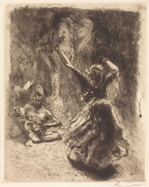 The Dancer of Tanjore (La bayadere of Tanjore), 1914. Creator: Paul Albert Besnard