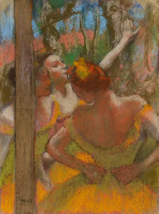 Framed Print : Dancers, 1896. Creator: Edgar Degas (French, 1834-1917) Framed Print : Dancers, 1896. Creator: Edgar Degas (French, 1834-1917)