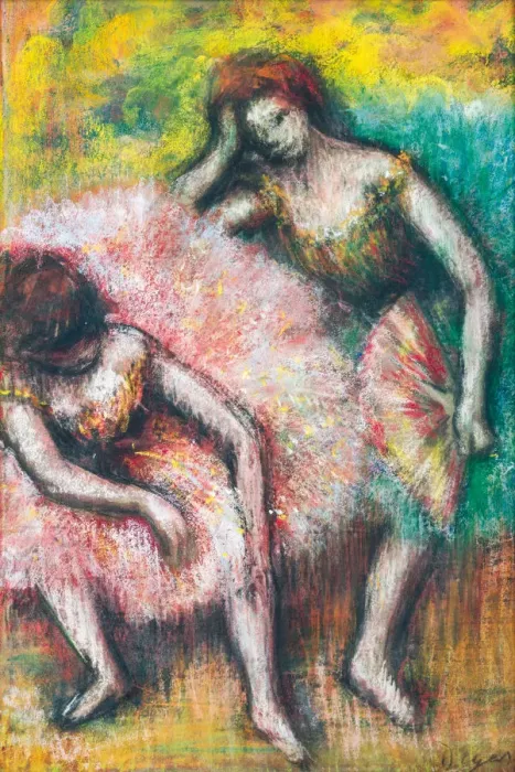 Framed Print : Two Dancers, 1898 Framed Print : Two Dancers, 1898