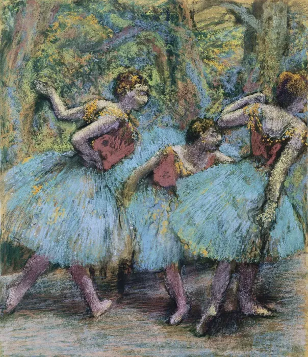 Framed Print : Three Dancers (Trois danseuses), c. 1903. Artist: Degas, Edgar (1834-1917) Framed Print : Three Dancers (Trois danseuses), c. 1903. Artist: Degas, Edgar (1834-1917)