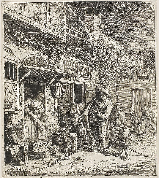 The Dancing Dog, 1685. Creator: Cornelis Dusart