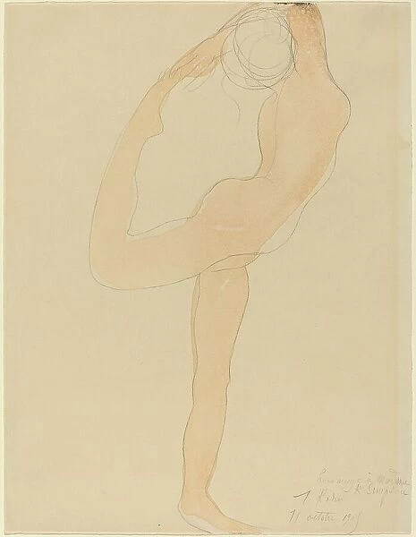 Dancing Figure, 1905. Creator: Auguste Rodin