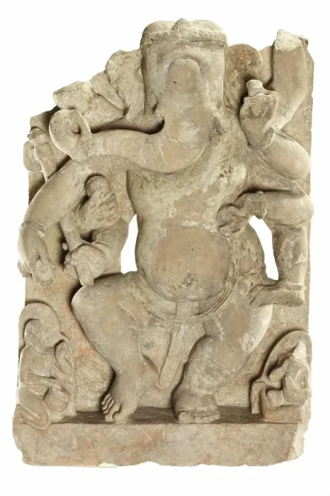 Framed Print : Dancing Ganesha, 1000s. Creator: Unknown Framed Print : Dancing Ganesha, 1000s. Creator: Unknown