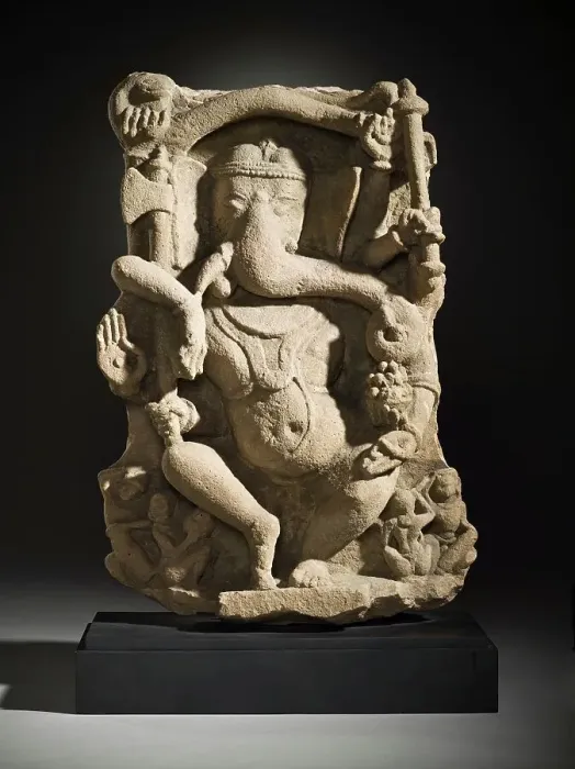 Framed Print : Dancing Ganesha, 11th century. Creator: Unknown Framed Print : Dancing Ganesha, 11th century. Creator: Unknown