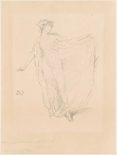 The Dancing Girl, 1889. Creator: James Abbott McNeill Whistler