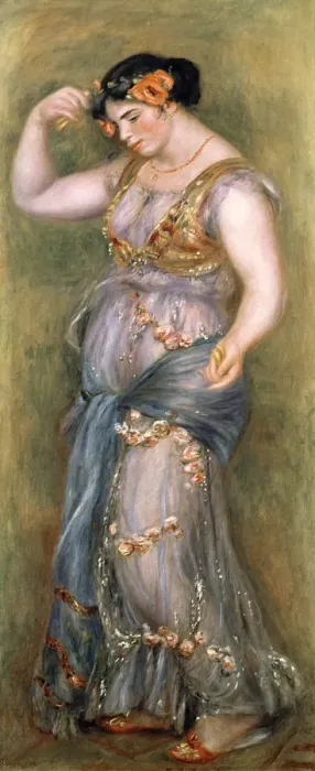 Framed Print : Dancing Girl with Castanets, 1909. Artist: Pierre-Auguste Renoir Framed Print : Dancing Girl with Castanets, 1909. Artist: Pierre-Auguste Renoir