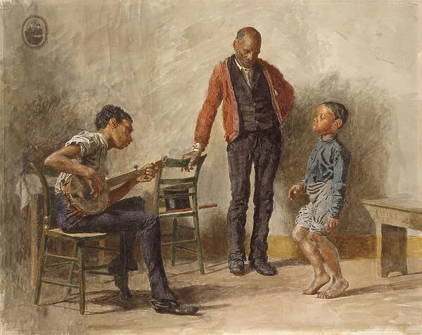 The Dancing Lesson, 1878. Creator: Thomas Eakins